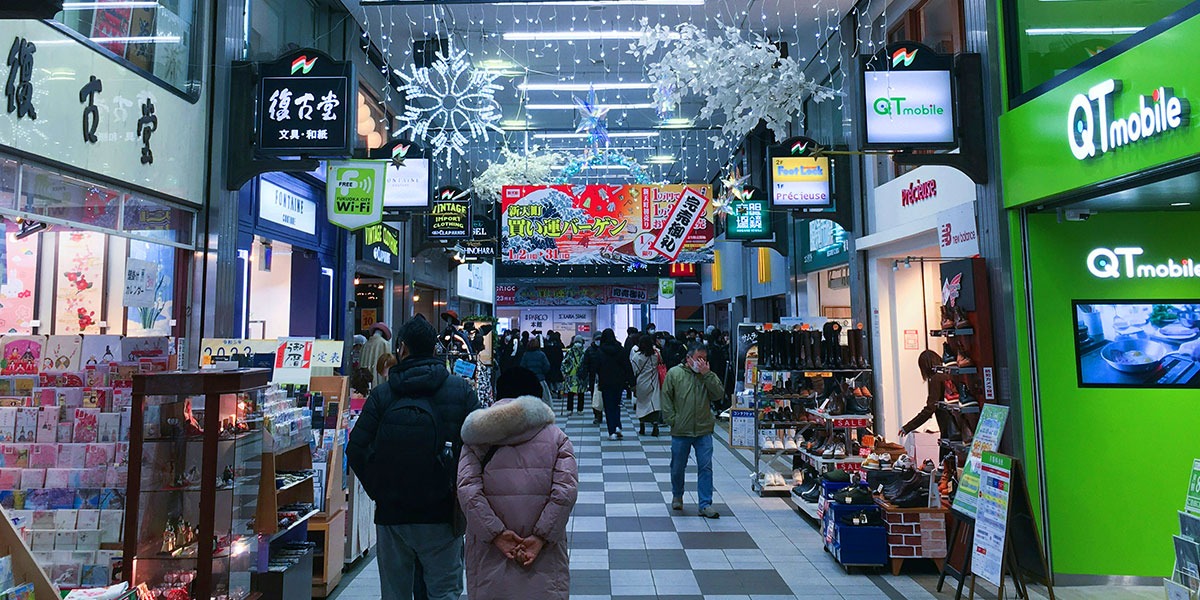 후쿠오카-쇼핑-모습