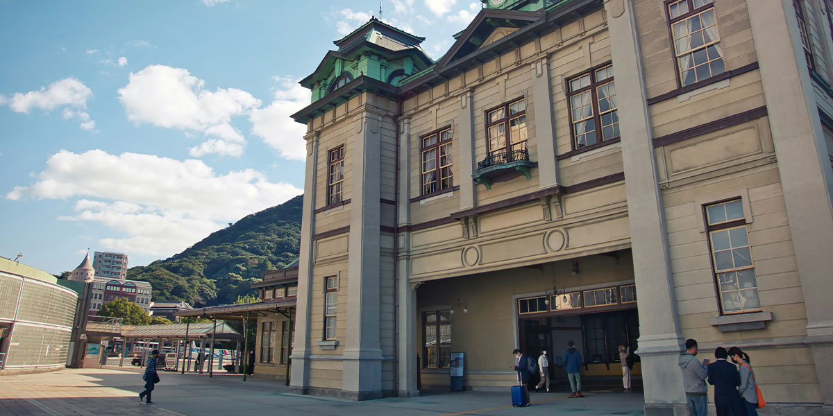 기타큐슈-모지코-역-풍경