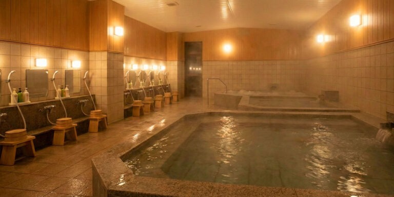 후쿠오카-온천-호텔-대욕장-풍경