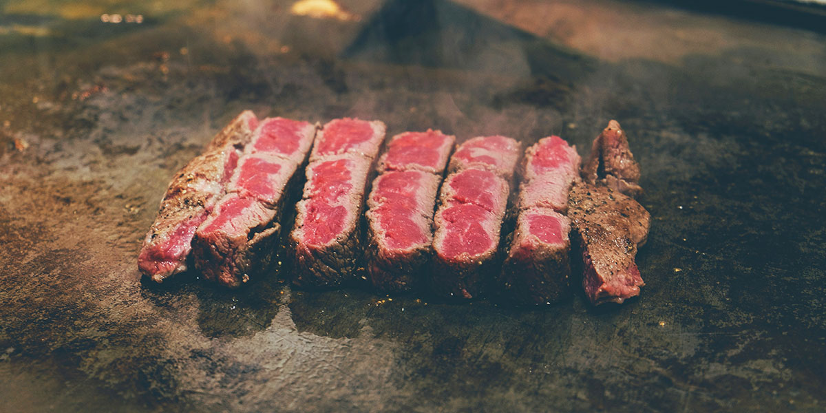 고베규-철판-구이