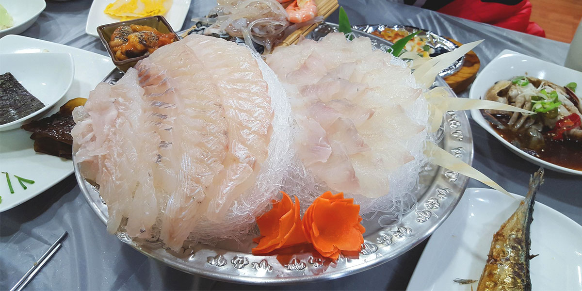 다이어트-배달-음식-광어회