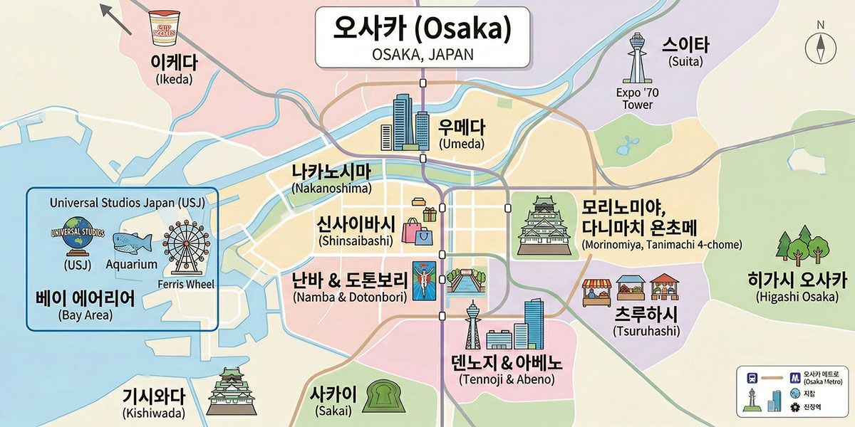 오사카-간단-지도