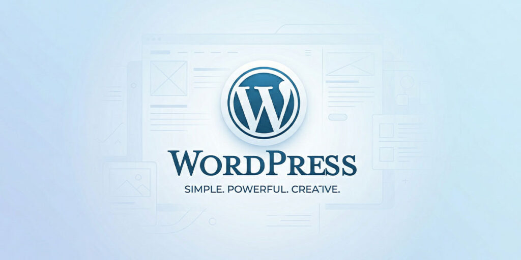 워드프레스-로고-연하늘색