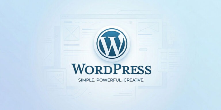 워드프레스-로고-연하늘색