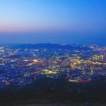 기타큐슈-사라쿠라산-전망대-야경