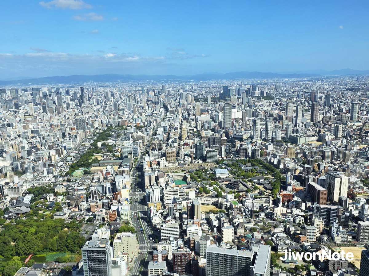 오사카-아베노-하루카스-전망대-풍경-지원노트