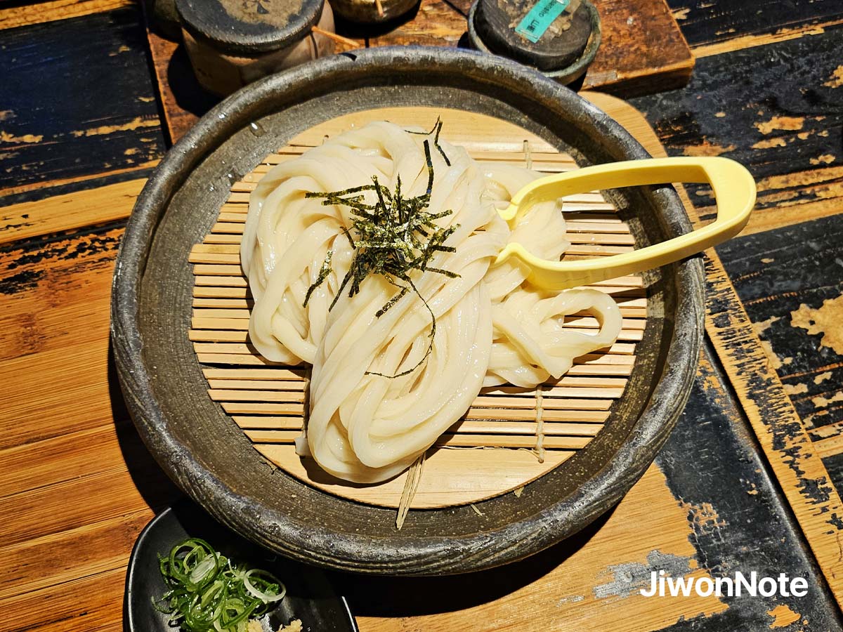 교토-야마모토-멘조우-냉우동-지원노트